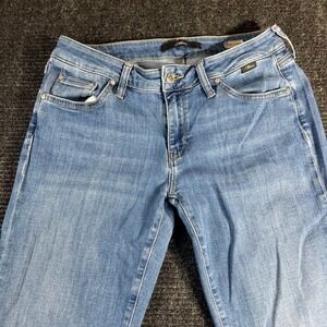 Mavi Emma Slim Boyfriend Jeans Size 28/32‎ Light Wash Denim Casual Comfort